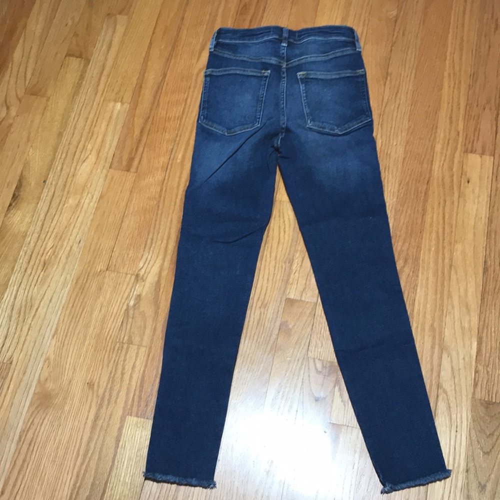 New Free People Skinny Medium Wash Jeans Size 27 - Picture 7 of 10
